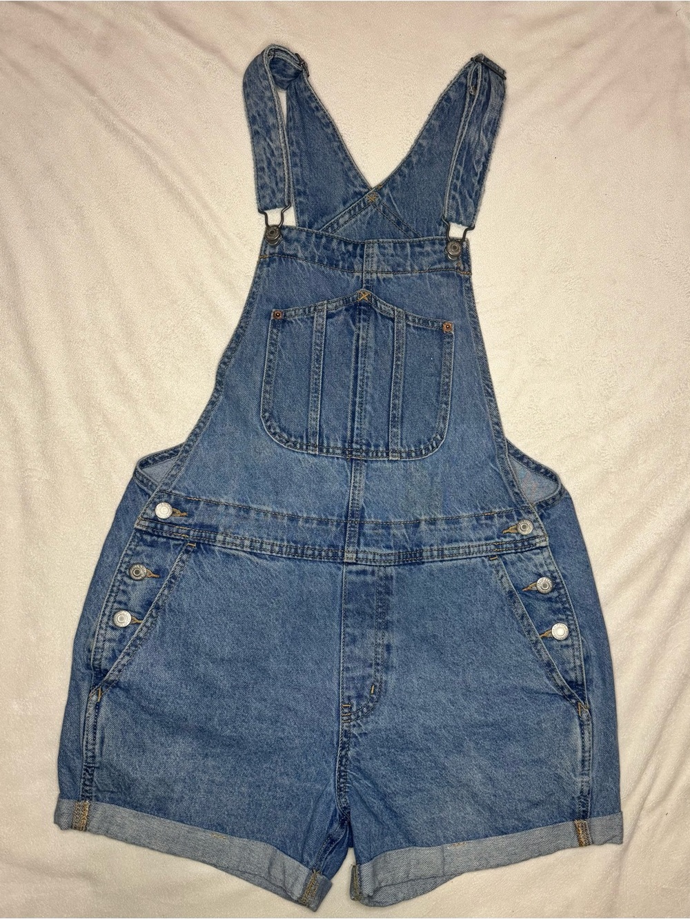 Old Navy Women’s Denim Short Overalls - Blue